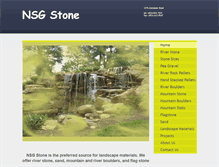 Tablet Screenshot of nsgstone.com